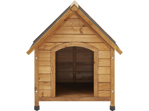Caseta para perros "Doggy" - 77 x 82 x 88 cm - Beige -