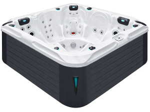 Spa " Delight " - 3 plazas + 2 tumbadas - 2,13 x 2,13 x 0,91 m