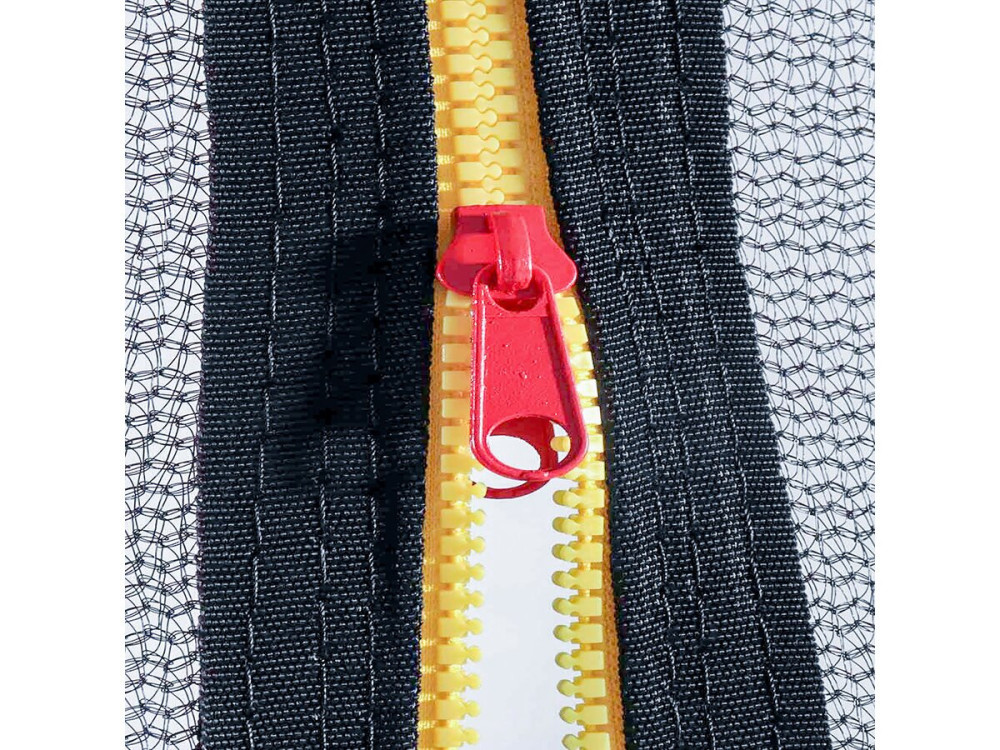 Cama elástica con red interior y aro de baloncesto "jumper" Ø3.05 - Gris