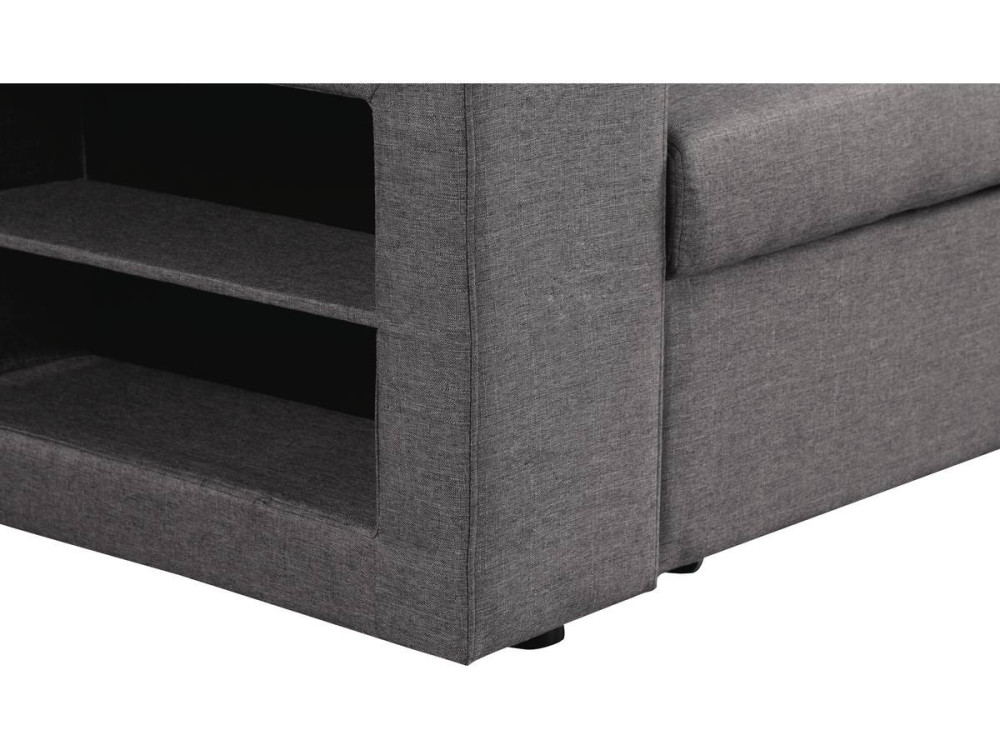 Sofá esquinero convertible/reversible  "Axel" - Gris