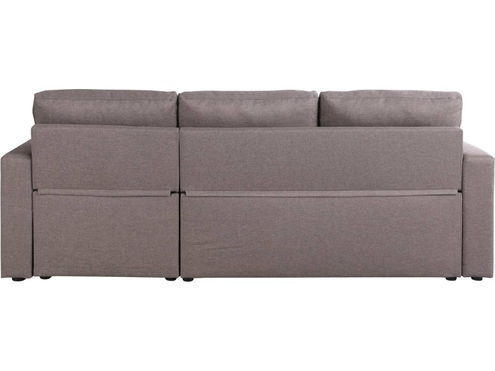 Sofá esquinero convertible "Alain" - 3 plazas - Topo