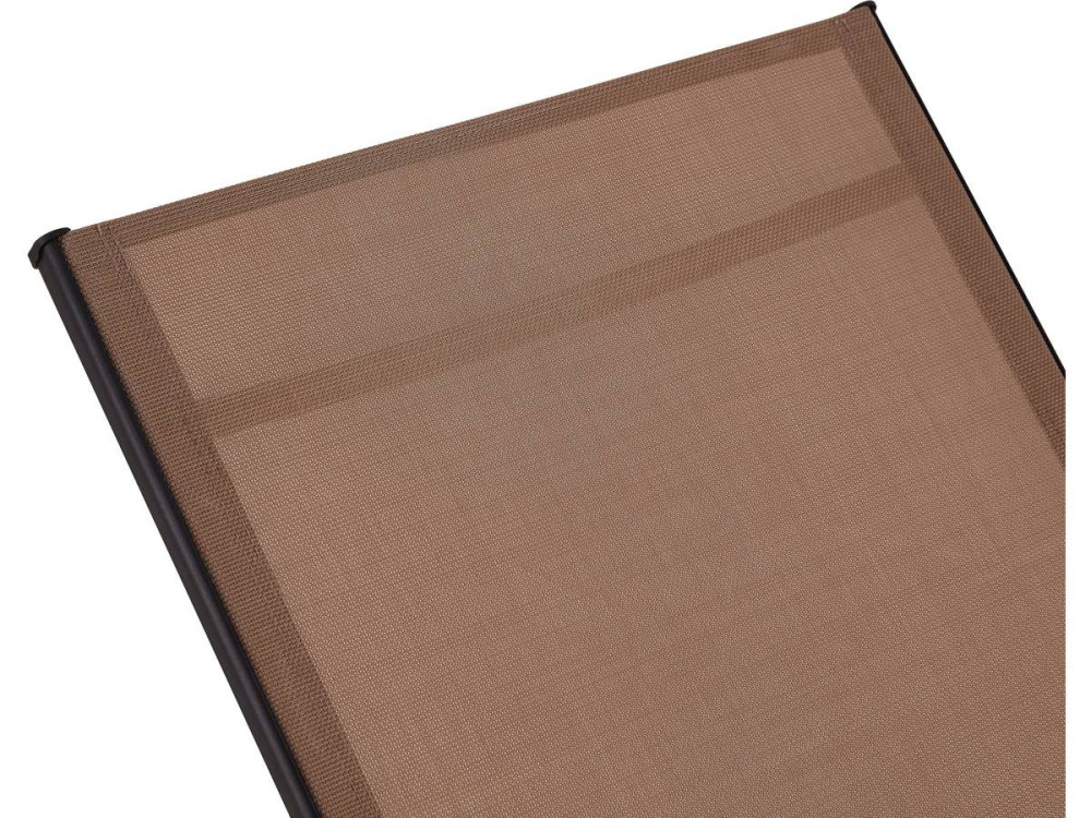 Juego de 2 tumbonas metálicas "Farniente" - Taupe