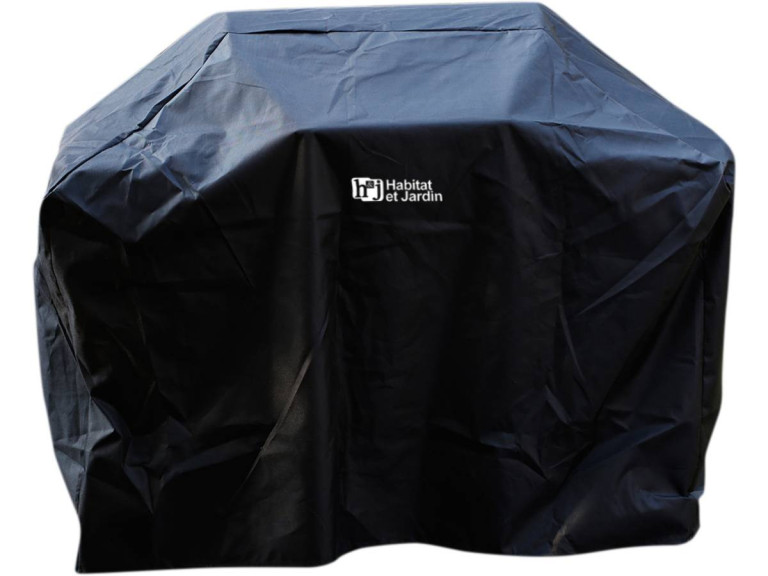 Funda para barbacoa "Party 5" - 140 x 110 cm - Negro