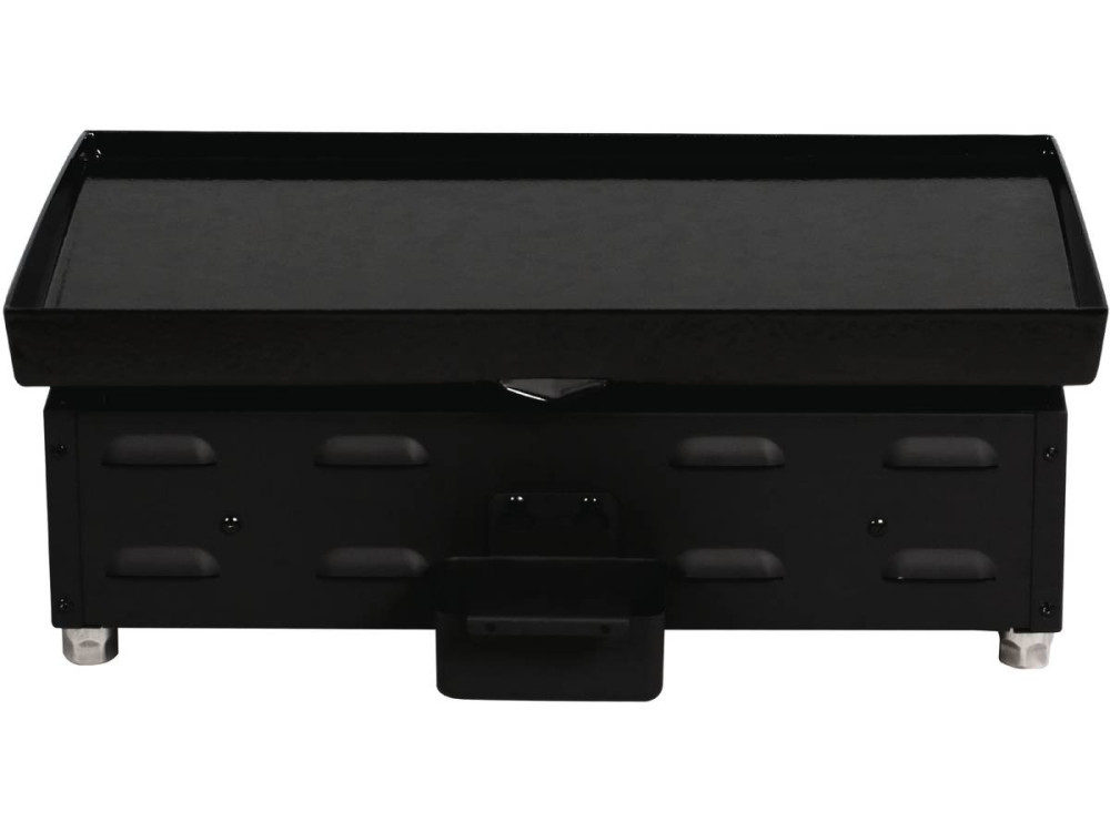 Plancha "Presto 3" - 3 quemadores -  7,5 kW - Gris