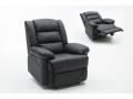Sillón relax "Buckingham" - Negro - Negro