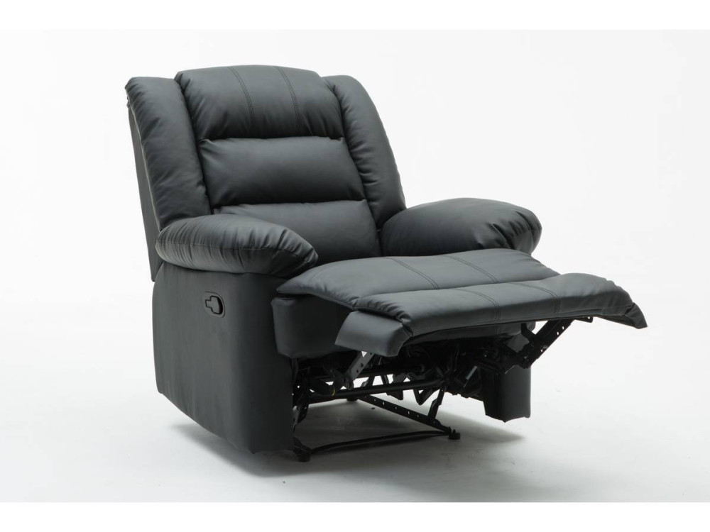 Sillón relax "Buckingham" - Negro