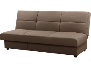 Sofá cama clic clac "Enzo" - 3 plazas - Marron