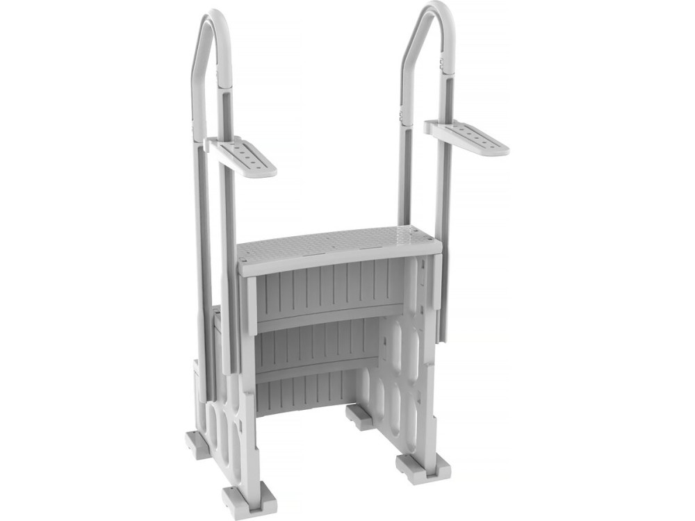 Escalera individual para piscina "Nathan" - 3 escalones - plástico