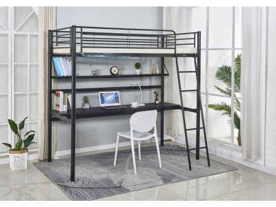 Las ventajas de la cama combinada con escritorio para espacios pequeños