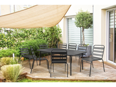 ¿Cuánto espacio necesito para mi muebles de jardín?